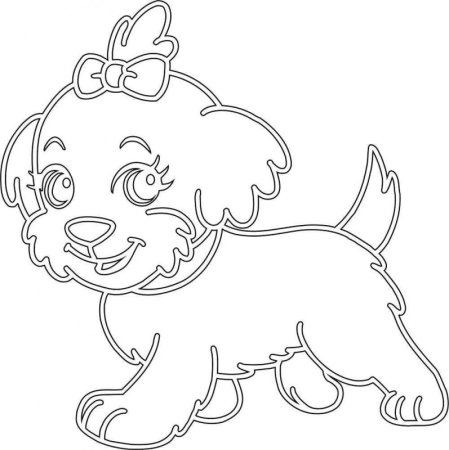 Трафареты собаки