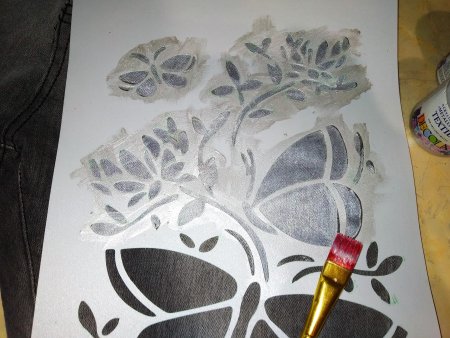 Фареты для красок по ткани