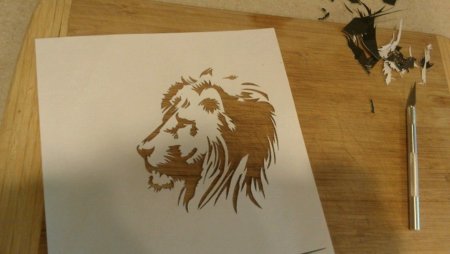 Нанесение рисунка на бумагу