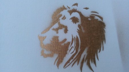 Трафарет для баллончика