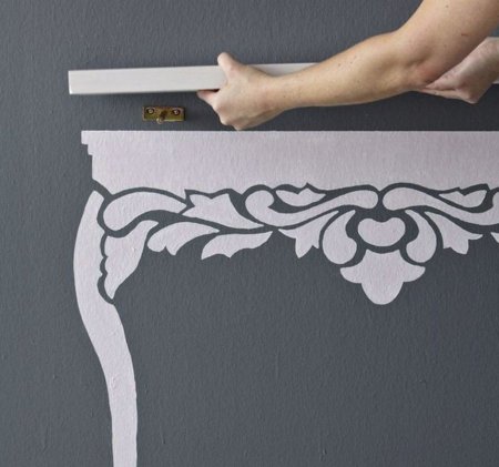 Трафареты для покраски мебели