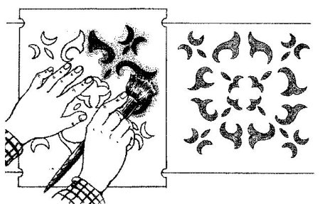 Трафареты для нанесения рисунка