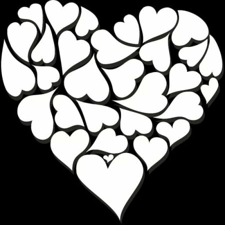 Сердечки вырезать