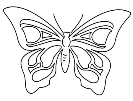 Бабочки для вырезания