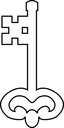 Ключ трафарет