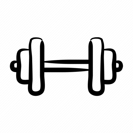 Гантели карандашом