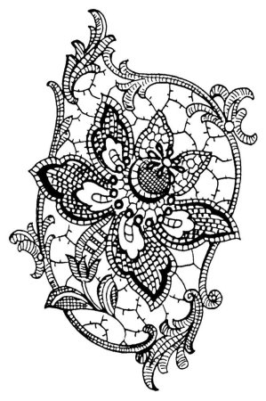 Узоры для точечной росписи контурами