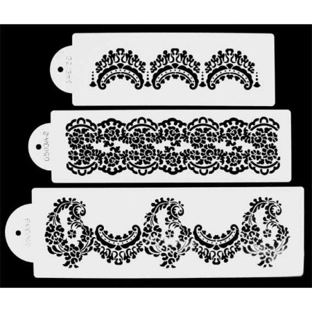 Кружево трафарет
