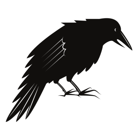 Ворон векторный