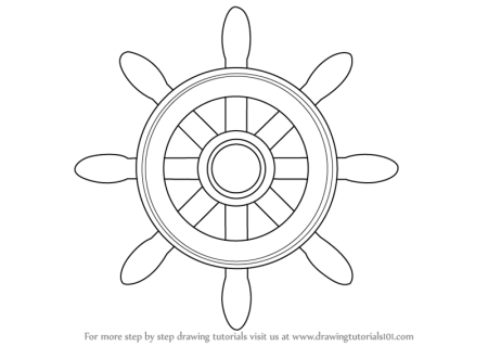 Штурвал контур