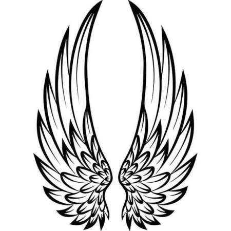 Крылья эскиз