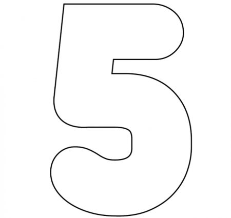 Цифры для распечатки