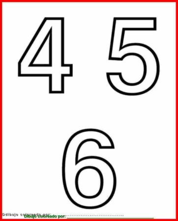 Цифра 6 трафарет для вырезания