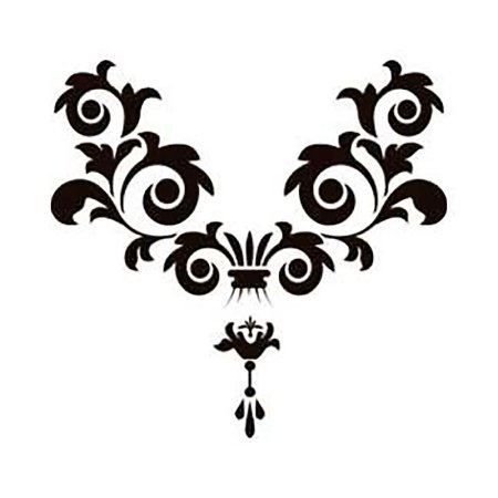 Трафареты узоров для декора