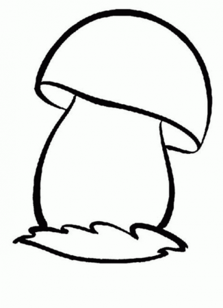 Грибочки раскраска для детей