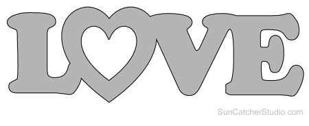 Трафареты надписи для декора