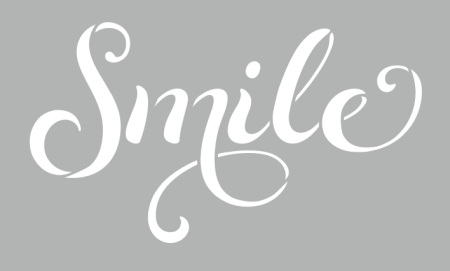 Трафареты надписи для декора