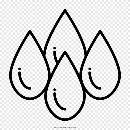 Капли раскраска