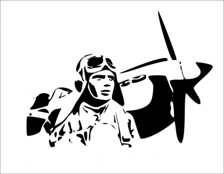 Трафарет военный