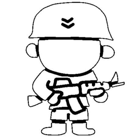 Военная форма раскраска