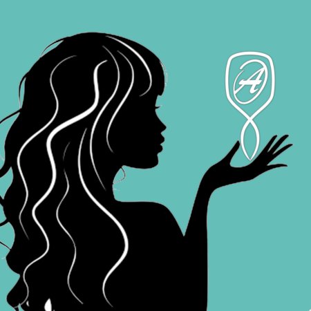 Силуэт девушки трафарет