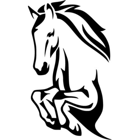 Векторное изображение лошади