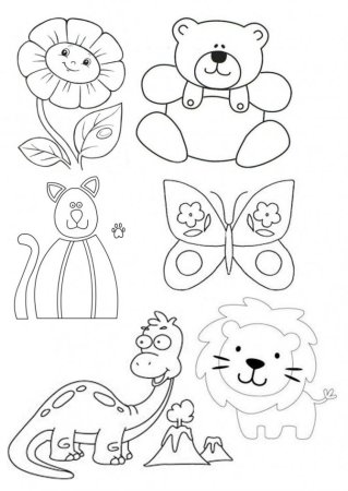 Трафареты для аппликаций из ткани