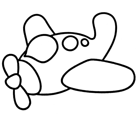 Самолеты. Раскраска