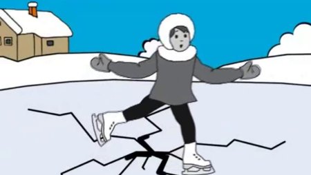 Безопасность на льду для детей рисунки