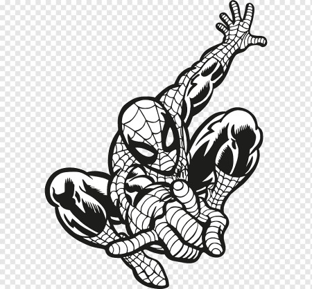 Эскизы Марвел человек паук