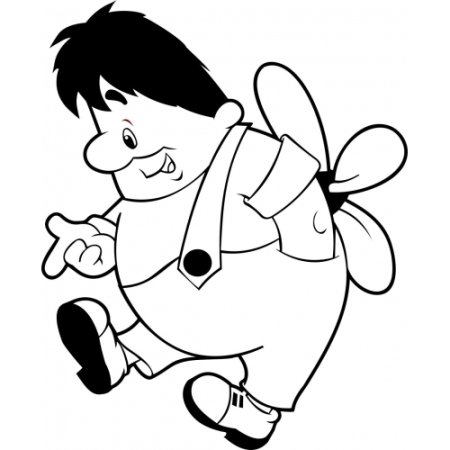 Черно белые персонажи