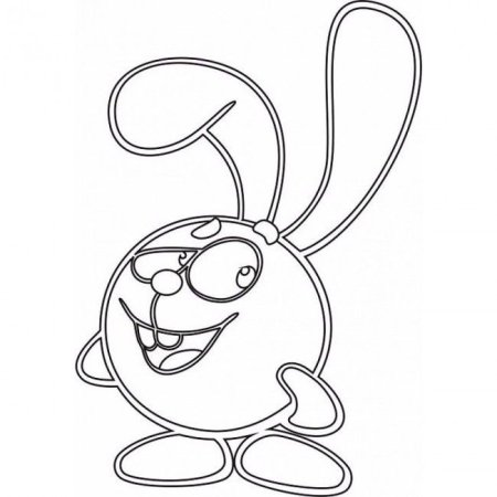 Вытынанки Смешарики новогодние