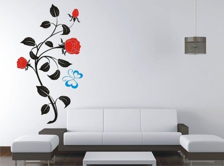 Наклейки декоративные интерьерные на стену