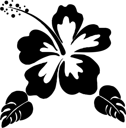 Трафарет цветов для вырезания