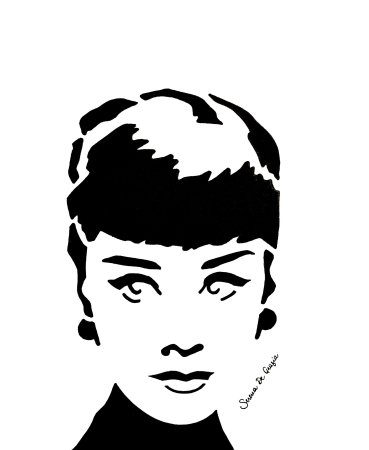 Силуэт Мэрилин Монро