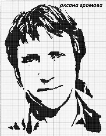 Эскиз женского лица