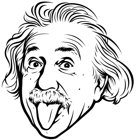 Силуэт женского лица