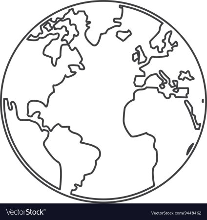 Земля раскраска для детей