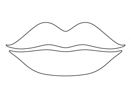Контур губ