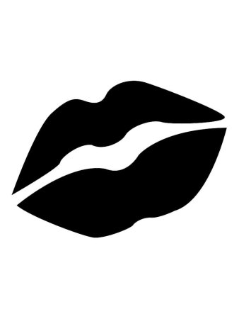 Очертание губ