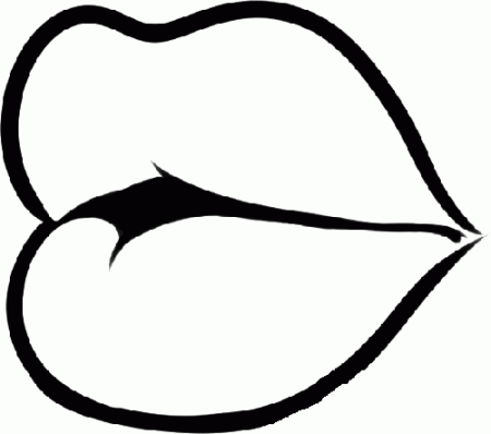 Разукрашка губы