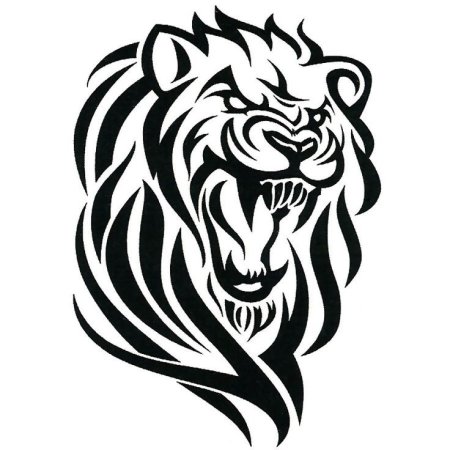 Тату трайбл тигр эскизы