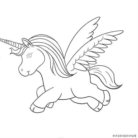 Раскраска. Конек-горбунок