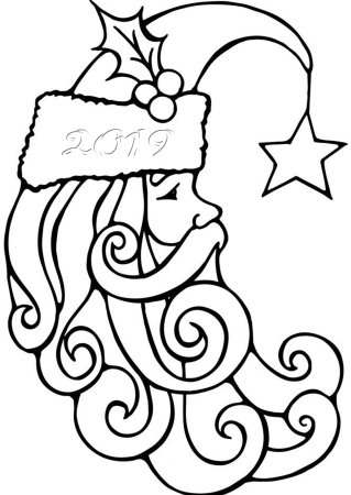 Рисунки для вырезания на новый год