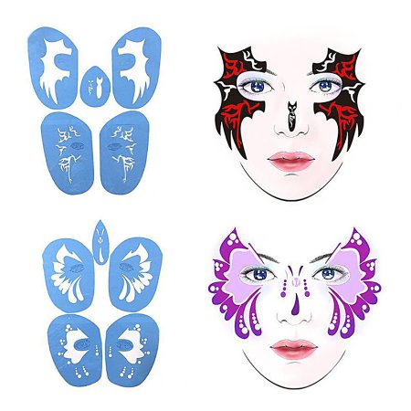 Трафареты для аквагрима