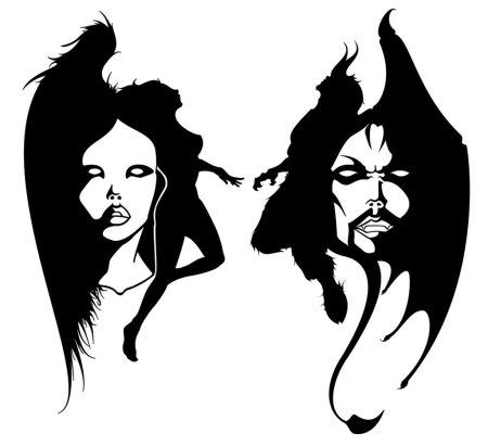 Черно белые рисунки