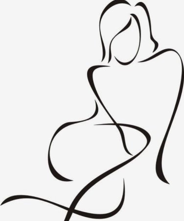 Женский силуэт