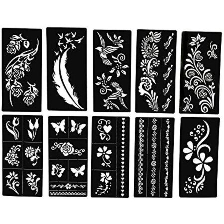 Трафареты для тату хной