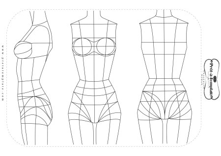 Фигура для моделирования одежды