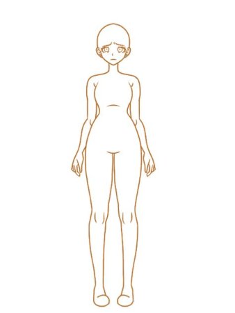 Заготовки для рисования людей